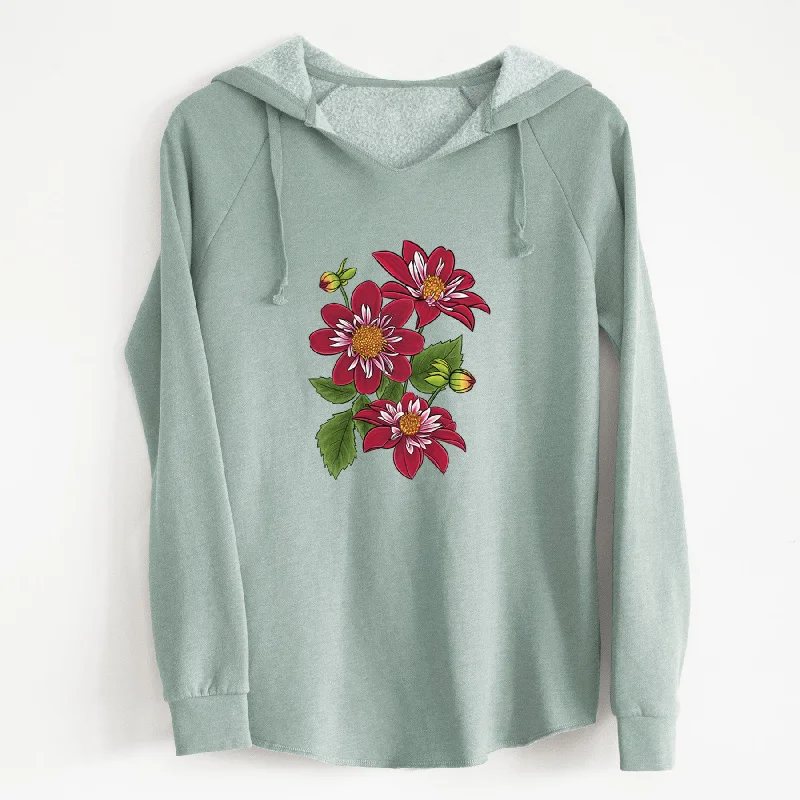 Dahlia Collarette - Night Butterfly - Cali Wave Hooded Sweatshirt Classic Women’s Sweatshirt