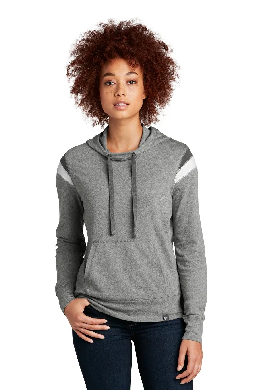 New Era ® Ladies Heritage Blend Varsity Hoodie LNEA108 Hoodie Sweatshirt with Logo