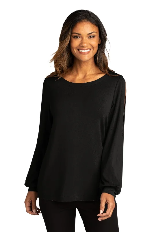 Port Authority ® Ladies Luxe Knit Jewel Neck Top. LK5600 Sweatshirt Hoodie Collection