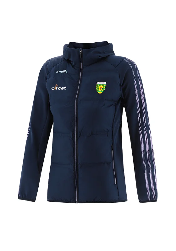 O’ Neills Kid Girl Donegal GAA Dynamo Hooded Lightweight Jacket, Navy Women's waterproof jackets