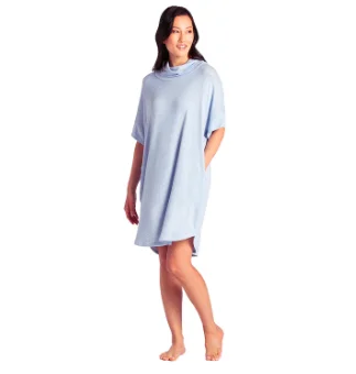 Dream Cowl Neck Gown - Sky Blue Kids' pajama sets