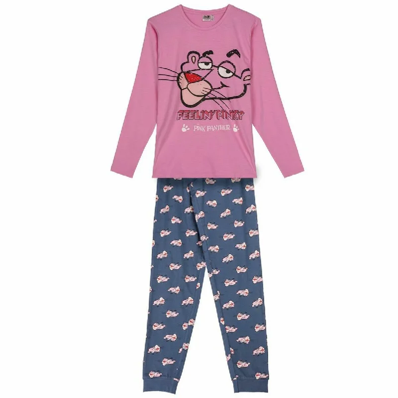 Pyjama Pink Panther Pink Best pajama sets for cold weather