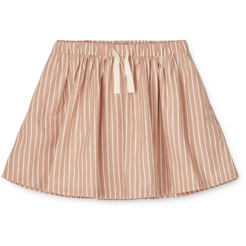 Liewood Padua Stripe Skirt Stripes Tuscany Rose/Creme De La Creme Trendy unclassified skirts