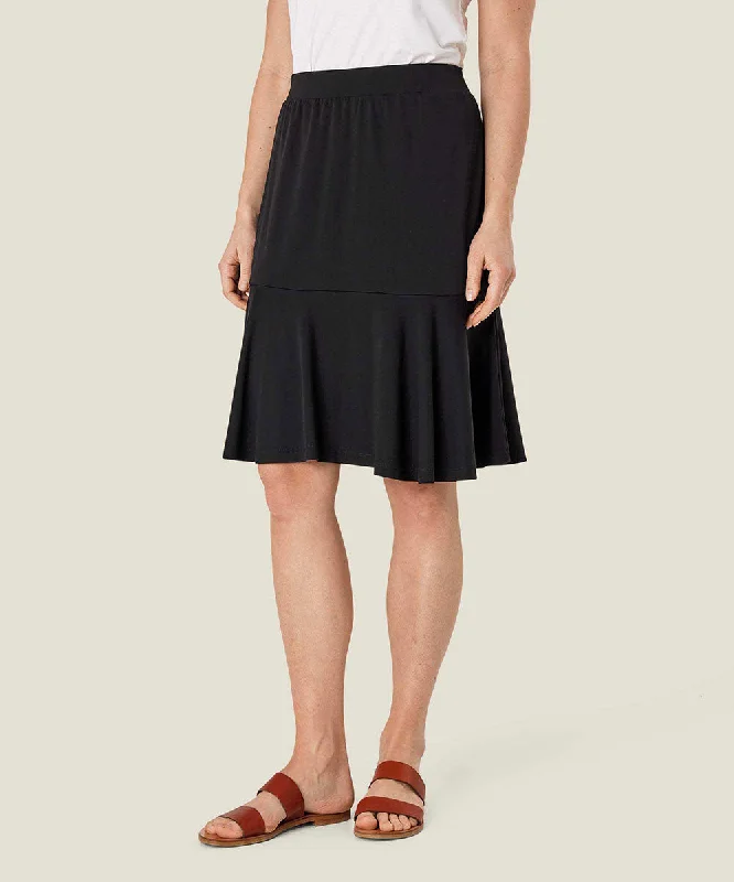 Scarla Ruffle Hem Knee-Length Skirt Popular unclassified skirts