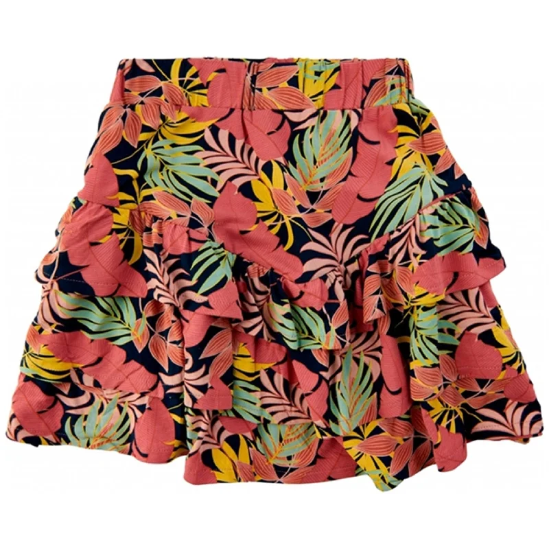 The New Tropic AOP Calypso Skirt Button-front unclassified skirts