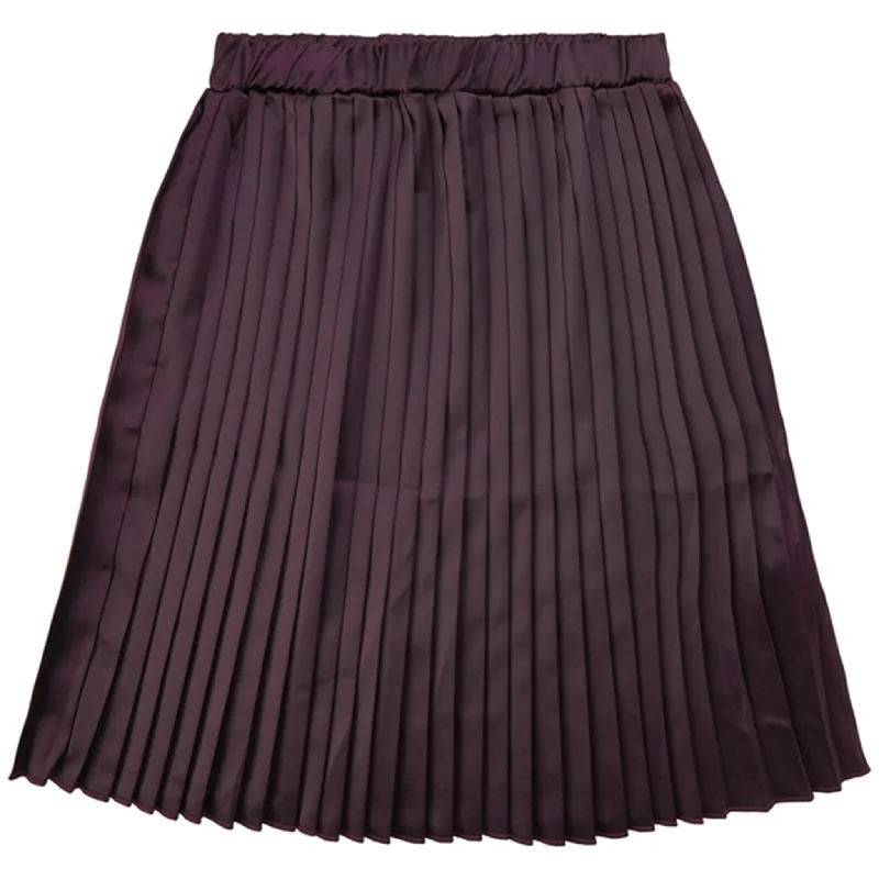 The New Winetasting Dacki Plissé Skirt Minimalist unclassified skirts