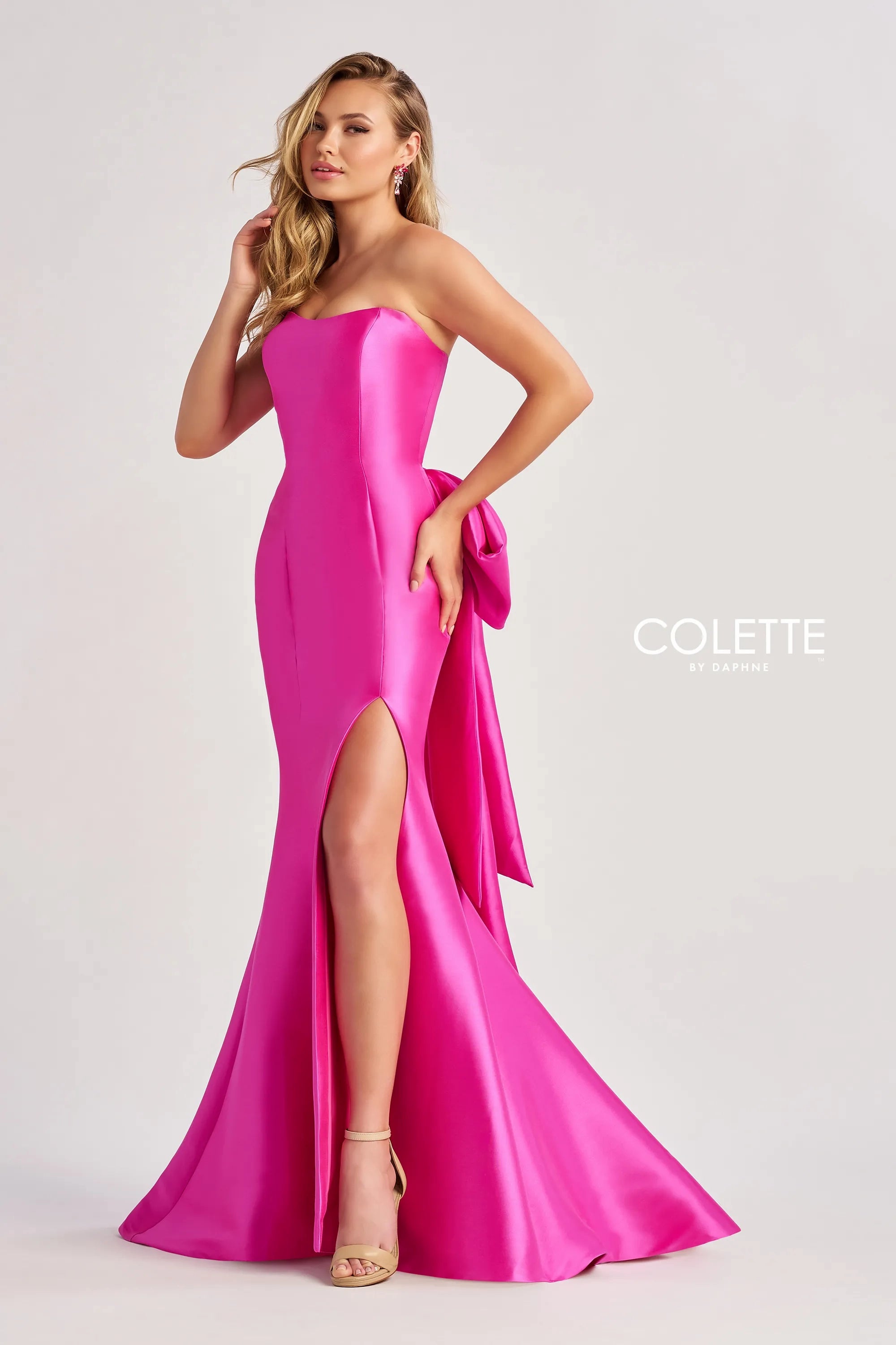 Colette By Daphne CL8470 - Bow Back Prom Gown Casual party dresses