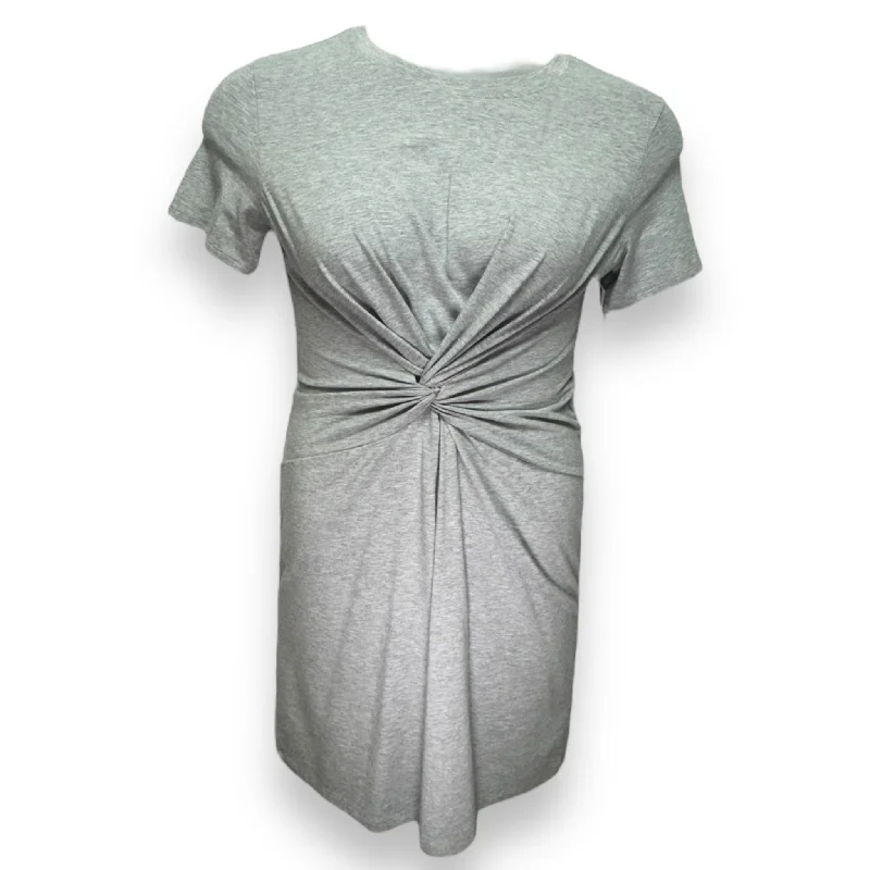 Dress Designer By Theory In Grey, Size: S Mesh unclassified dresses