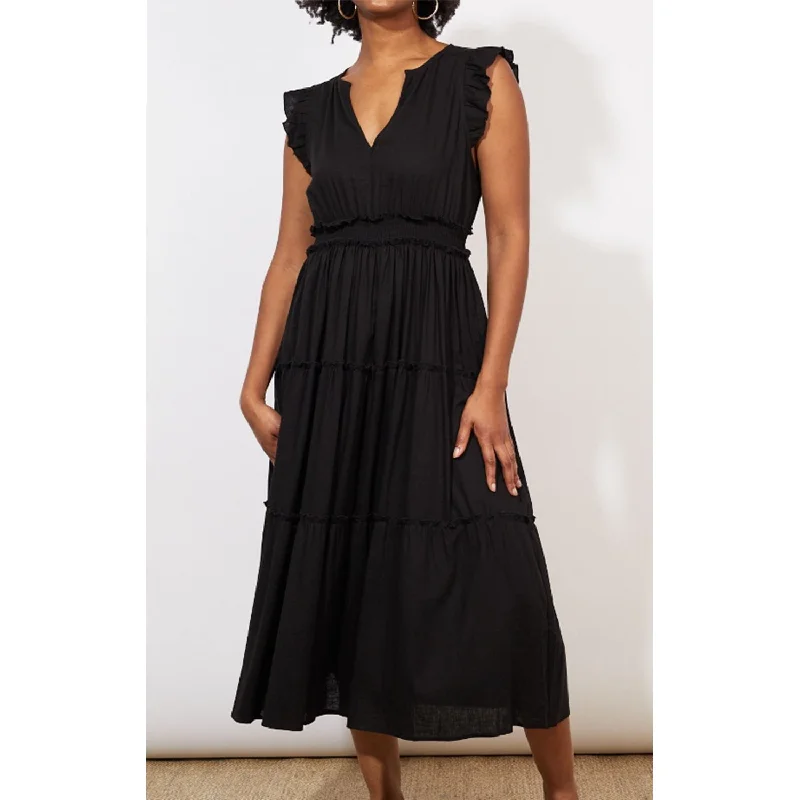 Dress Tanna Frill - Jet Ruched unclassified dresses