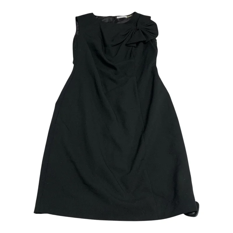 Dress Work By Calvin Klein In Black, Size: S Floral unclassified dresses