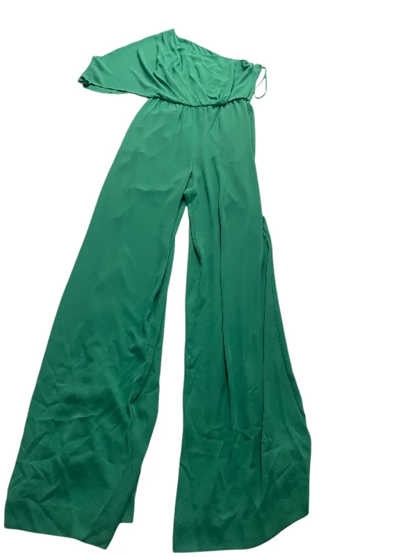 Jumpsuit By Bcbgmaxazria In Green, Size: 2 Unique unclassified dresses