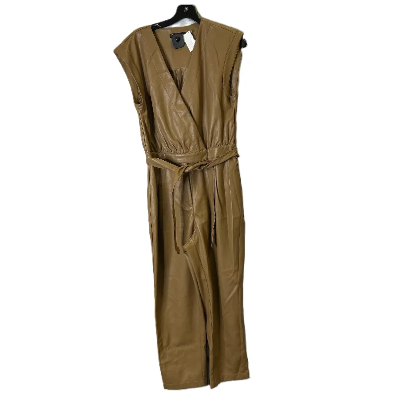 Jumpsuit By Inc In Brown, Size: M Breathable unclassified dresses