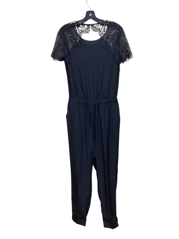 Jumpsuit By Loft In Black, Size: S Wrap unclassified dresses