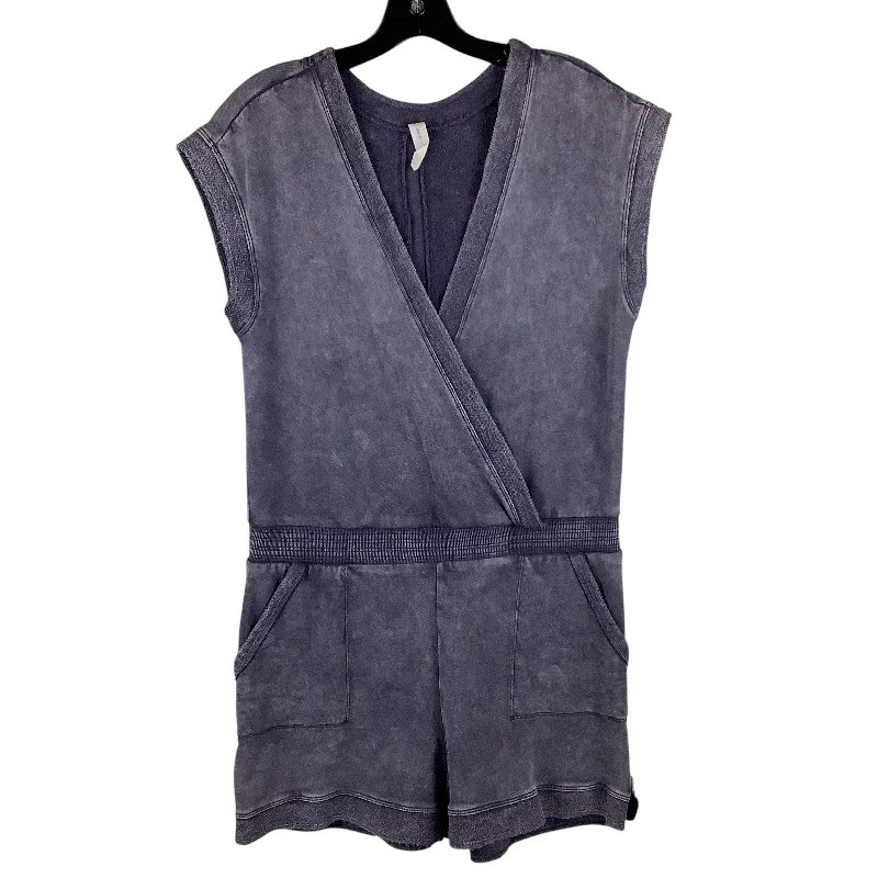 Romper By Free People In Purple, Size: Xs Y2K unclassified dresses